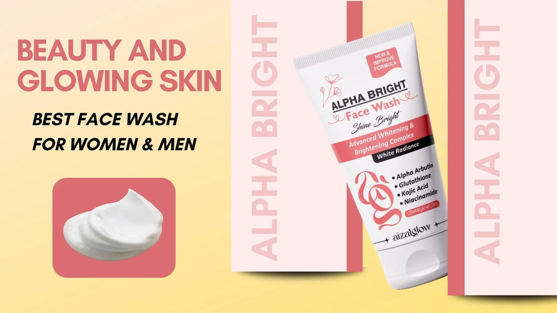 Alpha Bright Face Wash | Best Brightening Face Wash for Glowing Skin - Aizal Glow